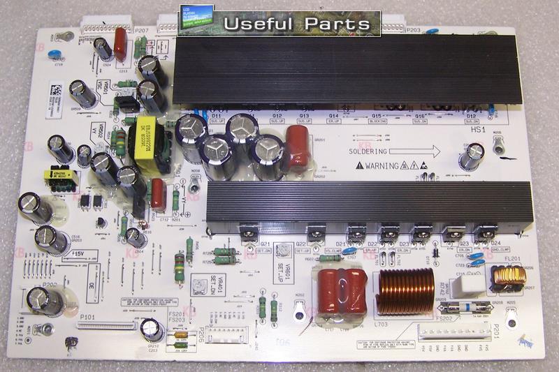 YSUS EAX57633701 EBR56916601 From LG 42PQ60 Plasma TV