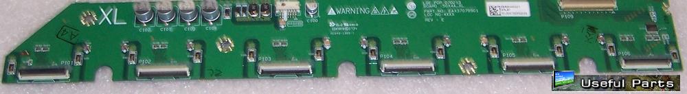 Buffer Board XRLBT EBR35855501 from LG 50PC5D PLASMA TV