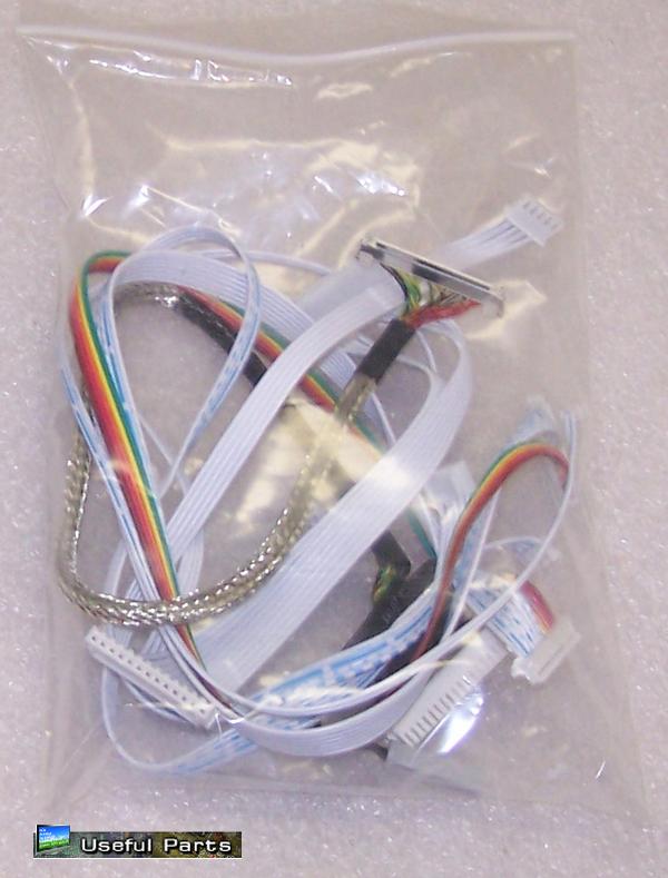 Assorted Wires/Cables/Ribbons from Dynex DX-32-10C LCD TV