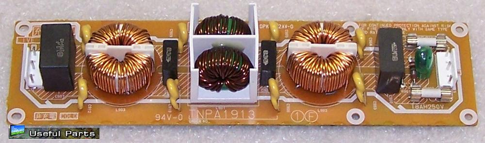 F Board TNPA1913 from Panasonic TH-50PHD3 PLASMA TV