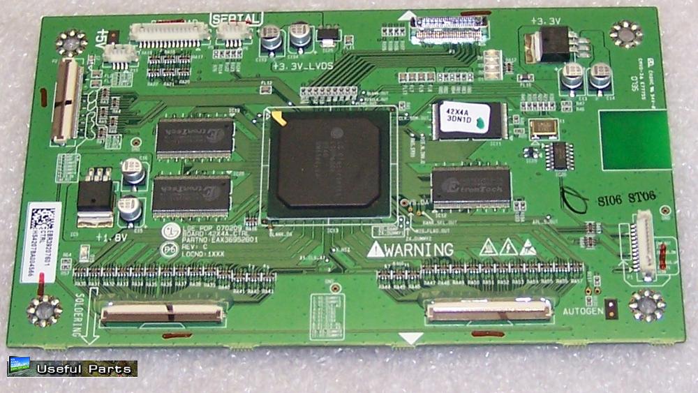 Control Board EBR39207601 from LG 42PC5d PLASMA TV