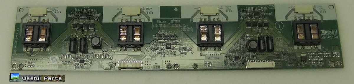 Back Light Inverter (1) IM3817F-1 from Philips 37PF9631D/37 LCD