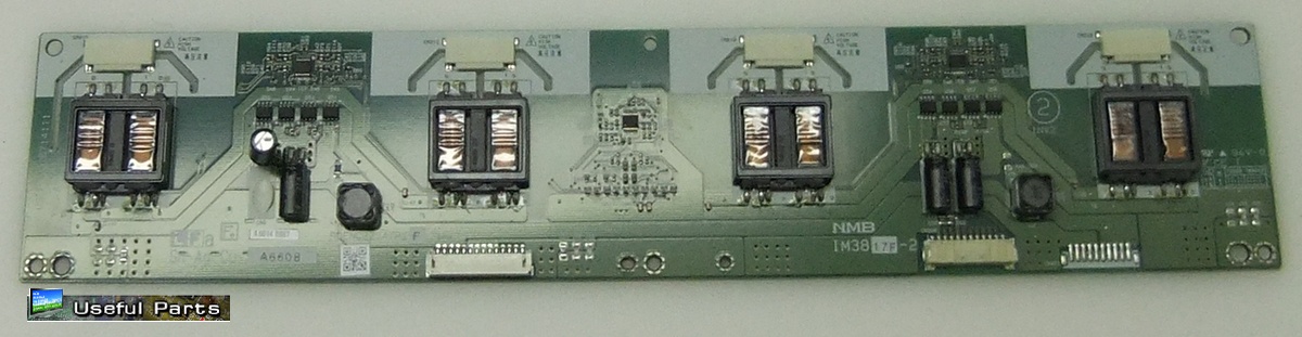 Back Light Inverter (2) IM3817F-2 from Philips 37PF9631D/37 LCD