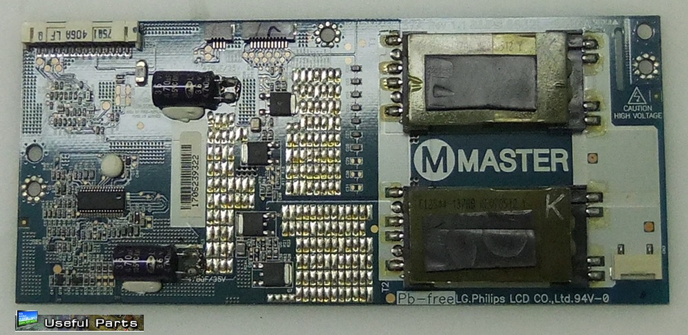Back Light Inverter Master KUBNKM137A from Toshiba 42LX177 LCDTV