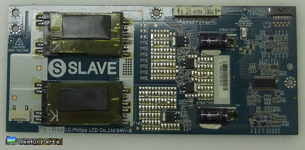 Back Light Inverter Slave KUBNKM137B from Toshiba 42LX177 LCD TV