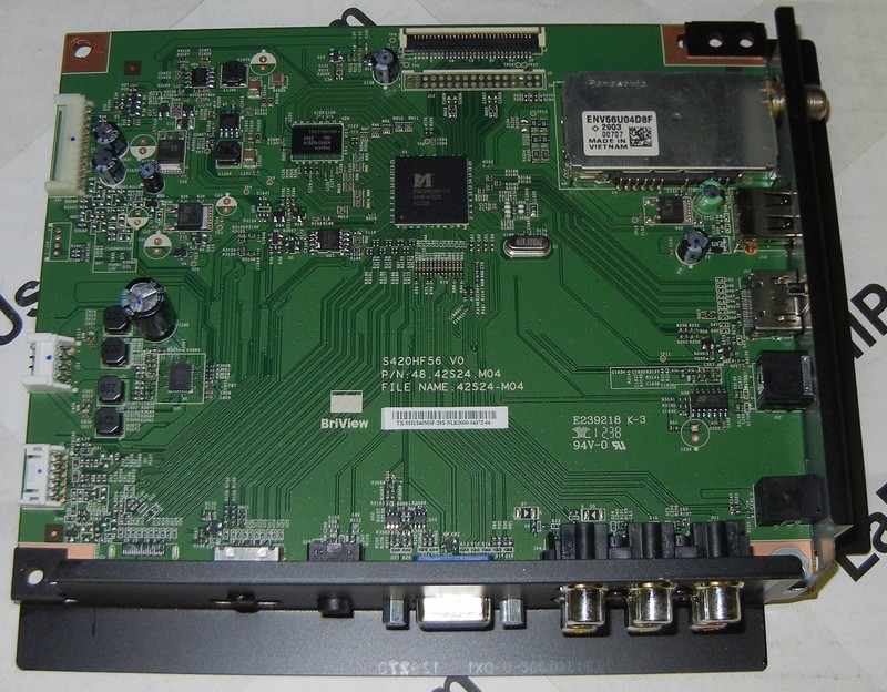 Signal Input Board 48.42S24.M04 from Insignia NS-32D120A13 LCDTV
