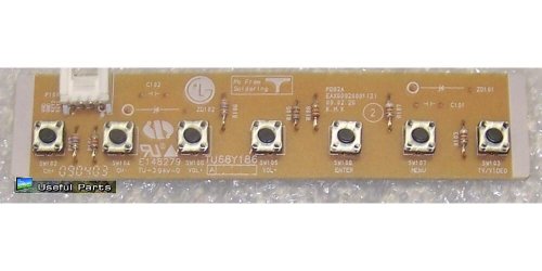 Button Board EAX60920001 (2) from LG 60PS11-UA PLASMA TV
