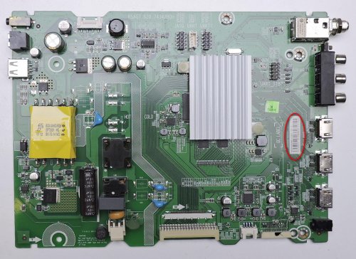 Sharp Main Board/Power Supply 215851