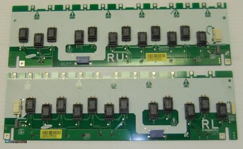 Back Light Inverter RU/RL from Samsung LN-T5271F LCD TV