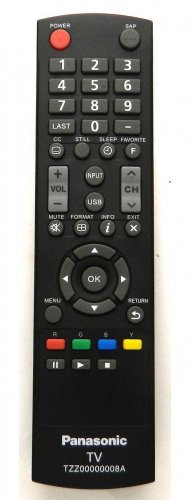 Panasonic TV Remote Control TZZ00000008A