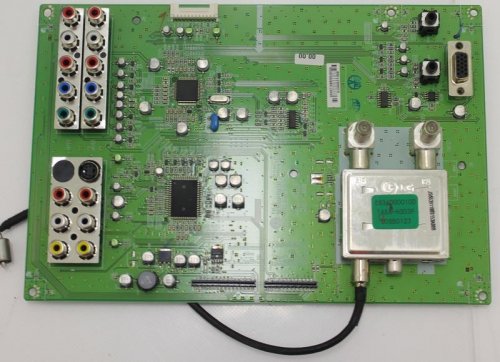 Signal Input Board 68719SB385A from LG 42LC2D LCD TV