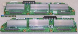 Y-Buffer Board Set LJ41-04417A from Samsung FP-T5084 PLASMA TV