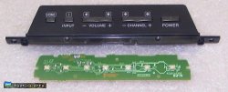Button Board BQK970002A from Sony KDL-52V4100 LCD TV