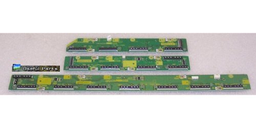 Buffer Board Set C1/C2/C3 from Panasonic TC-P46U1 PLASMA TV