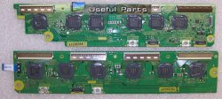SD Board Set TNPA4781 and TNPA4780 for TC-P50C1 Plasma TV