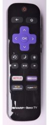 Sharp Roku Remote Control LC-RCRUDCA-19