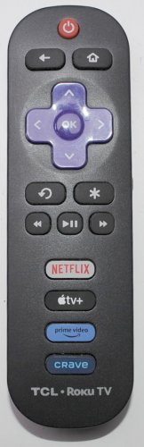 TCL Roku Remote Control 50S450R-CA TV Remote