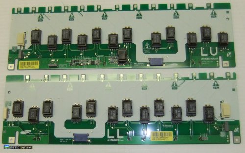 Back Light Inverter Set LU/LL from Samsung LN-T5271F LCD TV
