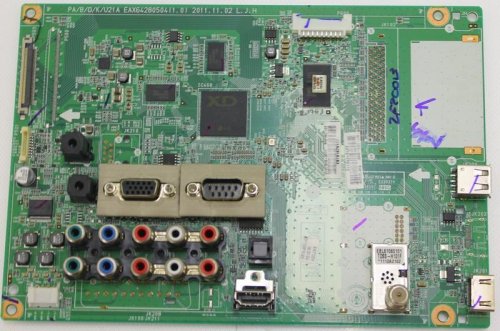Input Board EBT61876112 from LG 50PA4500-UF