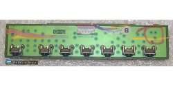 Button Board V28A000310A4 from Toshiba 42HL67 LCD TV