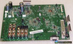 Input Board PE0452A-1 from Toshiba 46RF350U LCD TV