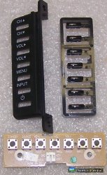 Button Board 569KT03050 from Dynex DX-32-10C LCD TV