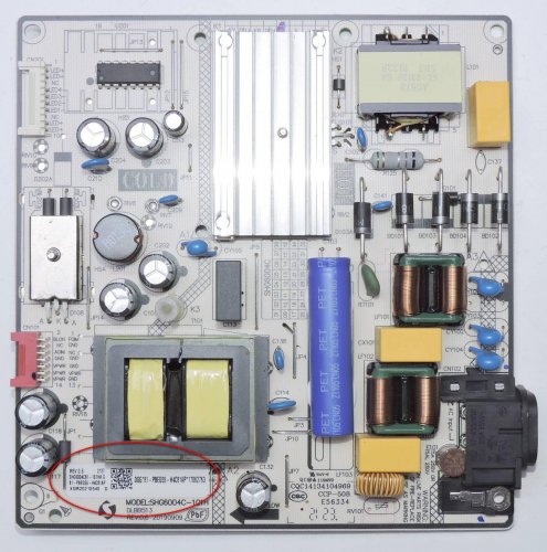Amazon Power Supply / LED Board 81-PBEG55-H4C81AP