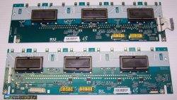 Back Light Inverter Set RU/RL from Toshiba 52RV530U LCD TV