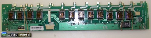 Back Light Inverter Set LU/LL from Samsung LN52A750R1F LCD TV