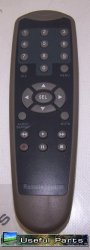 Unknown Brand Gray Teal Remote Control