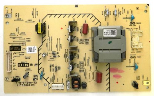 D4N Board 1-878-998-12 from Sony KDL-52VL150 LCD TV