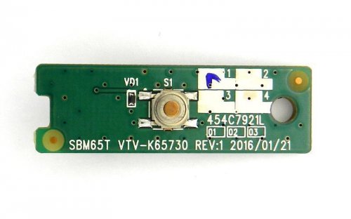 Toshiba Button Board VTV-K65730 For 65L621U Rev.A