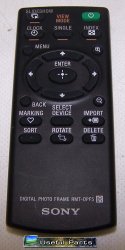Sony RMT-DPF5 Remote Control For Digital Photo Frame
