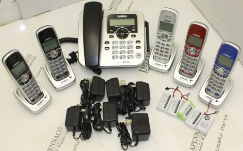 Uniden DECT1588-5 Cordless Phone Set DECT6.0 (5 Handsets)