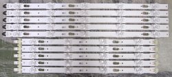 Samsung LED Strips BN96-39655A BN96-39656A UN40KU6290FXZC FA01