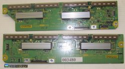 SU/SD Board Set TNPA4403 from Panasonic THC46FD18 Plasma TV