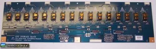 Back Light Inverter CPT 370WA02 from ViewSonic N3752W LCD TV