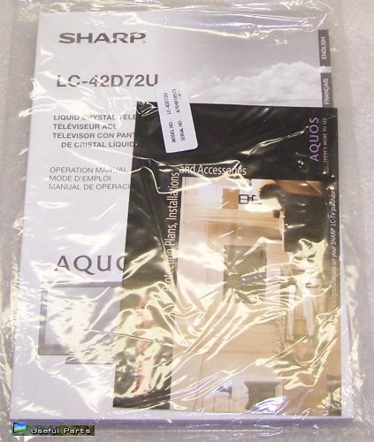 Manual from Sharp LC-42D72U LCD TV