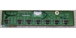 Button Board V28A000411A4 from Toshiba 42HL57 LCD TV