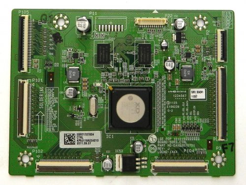 Control Board EBR71727804 from LG 50PV450-UA.ACCZLHR