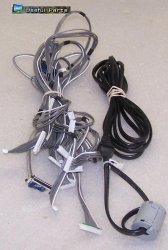 Assorted Cables and Wires from Toshiba 46RF350U LCD TV