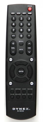 Dynex Remote Control RC-402-0A
