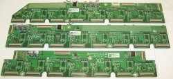Buffer Board Set XL/XR/XC from Sanyo AVP504 Plasma TV