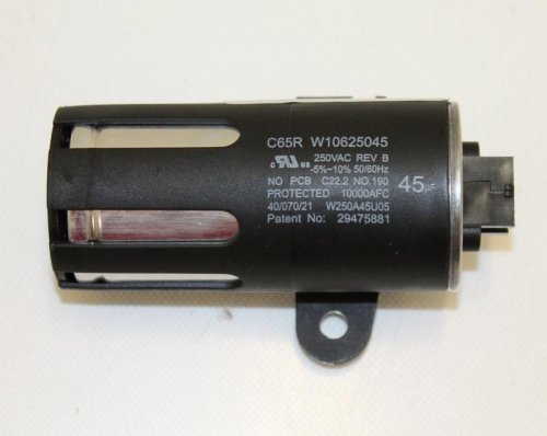 Capacitor W10625045 from Whirlpool Washer