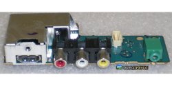 Side AV Input U2 Board 1-872-984-11 from Sony KDL-40D3000 LCD TV