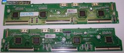 Buffer Board Set EBR63551601 EBR63551701 From LG 50PJ550 Plasma