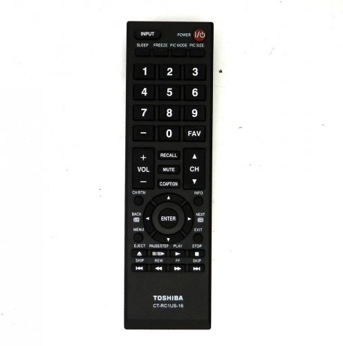 Toshiba Remote Control CT-RC1US-16