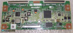 T-Con Board RUNTK4106TPZD from Sharp LC-40E67UN LCD TV