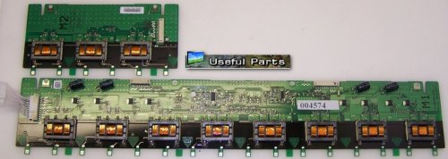 Back Light Inverter Set M1 & M2 from Sharp LC-60E78UN LCD TV