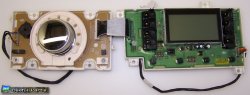 Control Panel Set from LG Washer